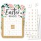 Big Dot of Happiness Religious Easter - Bingo Cards and Markers - Christian Holiday Party Bingo Game - Set of 18